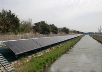 水渠斜坡光伏发电 日本农业创新领先